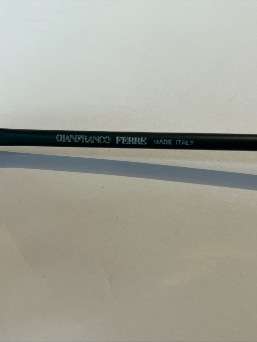 RARE Vintage Gianfranco Ferre Sunglasses GFF 9/S Green Gold Italy Read - Picture 11 of 13